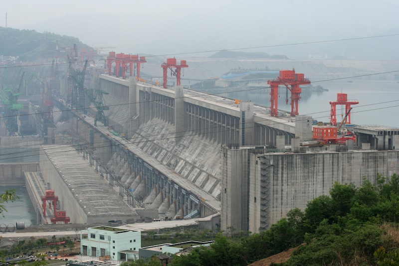 three gorges dam re-creation